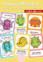 Vorschau - Spiele - Drawing Monsters - Body Parts - Have/Has Got - 3 Versionen - Deckblatt