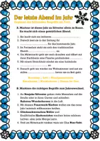 Vorschau - Unterrichtsreihen - Silvester Grammmatik – Deklination Wortschatz & Satzstellung - Seite 1