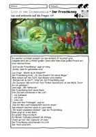 Vorschau - Unterrichtsreihen - Lesen, Hören & Malen – Luzi in der Zauberschule | Teil 4: Das Geheimnis des Froschkönigs - Seite 3