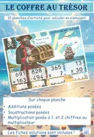 Aperçu - Jeux - Calculs posés : le coffre au trésor - Page de couverture