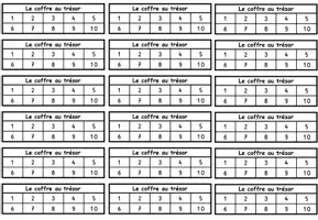 Aperçu - Jeux - Calculs posés : le coffre au trésor - Page 3