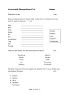 Vorschau - Arbeitsblätter - Grammatik_Überprüfung Die Wortarten - Seite 1