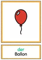Vorschau - Fördermaterial/Inklusion - GEBURTSTAG (Wort- und Bildkarten - DAF/DAZ) - Seite 3