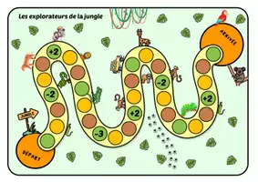 Aperçu - Apprentissages en autonomie - Jeu de lecture - La jungle - Page de couverture