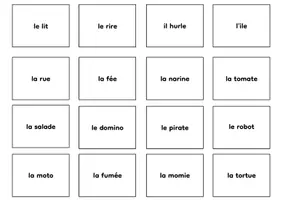 Aperçu - Apprentissages en autonomie - Jeu de lecture - La jungle - Page 1