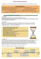 Vorschau - Arbeitsblätter - Unsere Zeitrechnung Zeitrechnung - Deckblatt