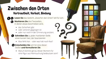 Vorschau - Unterrichtsreihen - 1. Die Heimsuchung: Zwischen Bleiben und Gehen -Heimatvorstellungen untersuchen: Lesen – Deuten – Vernetzen - Seite 2