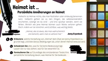 Vorschau - Unterrichtsreihen - 1. Die Heimsuchung: Zwischen Bleiben und Gehen -Heimatvorstellungen untersuchen: Lesen – Deuten – Vernetzen - Seite 3