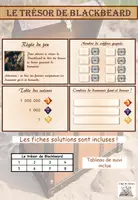Aperçu - Cartes d'exercices - CAT, numération : Le trésor de Blackbeard niv2 - Page de couverture