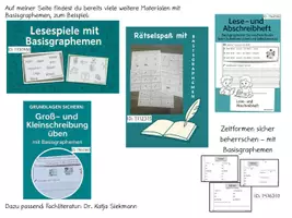 Vorschau - Stationenlernen - Würfelsätze mit Basisgraphmen D-Wörter - Seite 3