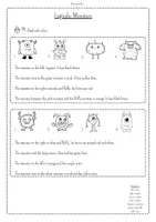Vorschau - Aufgabenkarten - Englisch Logicals: Funny Monsters (Klasse 3–4) - Seite 3