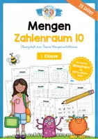 Vorschau - Arbeitsblätter - Mengen & Mengenverhältnisse (20 Arbeitsblätter) - Deckblatt