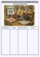 Vorschau - Arbeitsblätter - Politische Karikaturen | wachsendes Materialpaket - Seite 3