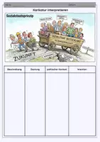 Vorschau - Arbeitsblätter - Politische Karikaturen | wachsendes Materialpaket - Seite 2