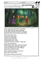 Vorschau - Unterrichtsreihen - Lesen Verstehen Malen und Hören - Luzi in der Zauberschule - Seite 3