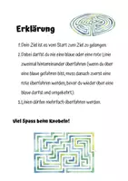 Vorschau - Arbeitsblätter - Rätsel: Knobel-Labyrinth - Seite 2