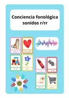 Vista previa - Refuerzo / NEE / Materiales de apoyo - Conciencia fonológica r-rr @maestracarmenbf19 - Portada