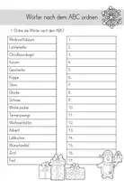 Vorschau - Arbeitsblätter - Arbeitsblätter - Wörter nach dem ABC ordnen - Seite 2