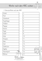Vorschau - Arbeitsblätter - Arbeitsblätter - Wörter nach dem ABC ordnen - Seite 3