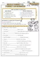 Vorschau - Arbeitsblätter - Simple Present or Present Progressive | Alle Klassenstufen | Grammatik - Seite 1