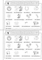 Vorschau - Arbeitsblätter - Mini-Heft - Ich lerne Deutsch - Silvester - Selbstlernheft für DaZ / DaF / Deutsch #rabattraketenzusalevester25 - Seite 3