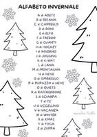 anteprima - Altro tipo di materiale - alfabeto invernale - Pagina 3