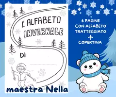 anteprima - Altro tipo di materiale - alfabeto invernale - Pagina 1