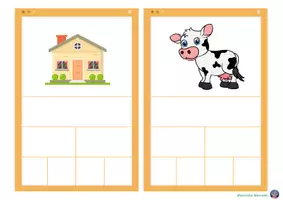 Vista previa - Tarjetas / Manipulativos - LECTOESCRITURA 1 - página 2