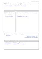 Vorschau - Arbeitsblätter - Kreativität im Lernprozess: Neujahrsvorsätze und Ziele formulieren (Planung, Strategien, Fortschritte sehen) + Differenzierung - Seite 1
