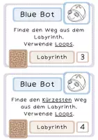 Vorschau - Arbeitsblätter - Labyrinth I Programmieren I Informatik I Roboter I Blue Bot - Seite 2