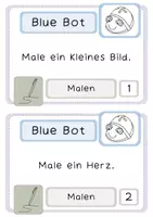 Vorschau - Arbeitsblätter - Stift - Malen I Programmieren I Informatik I Roboter I Blue Bot - Seite 1