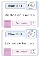 Vorschau - Arbeitsblätter - Stift - Zeichnen I Programmieren I Informatik I Roboter I Blue Bot - Seite 1
