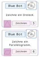 Vorschau - Arbeitsblätter - Stift - Zeichnen I Programmieren I Informatik I Roboter I Blue Bot - Seite 3