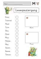 Vorschau - Arbeitsblätter - Mm Lesespaziergang - Seite 2