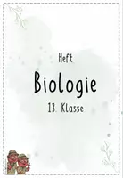 Vorschau - Präsentationen/Tafelbilder - Stoffwechselphysiologie II + III: Zellatmung, Gärung, Enzyme | Biologie 13 | Hefteinträge - Seite 1
