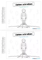 Vorschau - Arbeitsblätter - Mini-Heftchen: Mathe - 1. Klasse - Zahlenraum bis 10 (20 Arbeitsblätter) - Seite 2