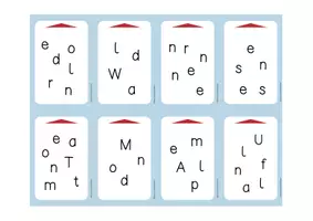 Vorschau - Spiele - Magischer Zylinder Schüttelwörter Klasse 1 - Deckblatt