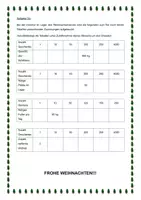 Vorschau - Arbeitsblätter - Proportionale Zuordnungen zur Weihnachtszeit! - Seite 3