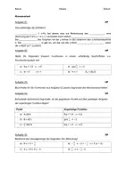 Vorschau - Test - Klassenarbeit Lineare Funktionen - Seite 2