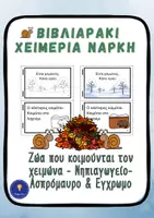 Προεπισκόπηση - Υποστηρικτικό υλικό / Ειδική αγωγή - Ζώα σε χειμερία νάρκη Βιβλιαράκι Νηπιαγωγείο - Εξώφυλλο