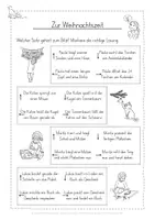 Vorschau - Arbeitsblätter - Deutschlabyrinth Lesen Weihnachten Quiz Leseverstehen - Seite 3