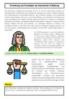 Vorschau - Arbeitsblätter - Die Aufklärung Materialpaket: Literatur, Ideen, Vertreter, Epoche - Seite 2