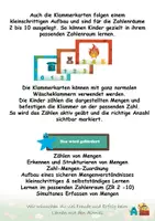 Vorschau - Fördermaterial/Inklusion - Bündel- & Klammerkarten kostenlos ab 4 Jahren | Kita, Vorschule | Zahl-Mengen-Zuordnung bis 10 - Seite 2