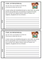 Vorschau - Arbeitsblätter - Deutsch Mini-Heft - Rechtschreibung - Seite 1
