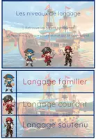Aperçu - Cartes d'exercices - Jeu d'associations niveaux de langage - Page 3
