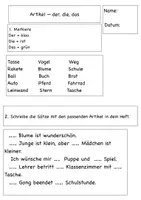 Vorschau - Unterrichtsreihen - Bestimmte Artikel - Seite 3