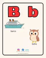 Vista previa - Refuerzo / NEE / Materiales de apoyo - Las Consonantes, pabras y dibujos divertidos. - página 1