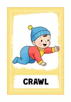 Vorschau - Stationenlernen - 80 Verbs Flashcards for ESL | Action Verb Vocabulary Cards for Kids - Seite 3