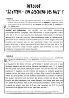 Vorschau - Stundenentwürfe - Materialpaket: Das Alte Ägypten (Unterrichtsreihe) - Seite 1
