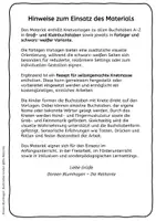 Vorschau - Mal- und Bastelvorlagen - Buchstaben kneten – Bildkarten & Knetvorlagen (A–Z) - Seite 1